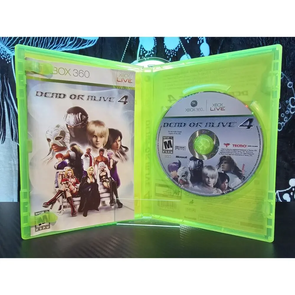 Microsoft Xbox 360 Tecmo Dead Or Alive 4 2005